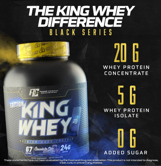 RCSS - King Whey Premium Protein - BLACK Edition