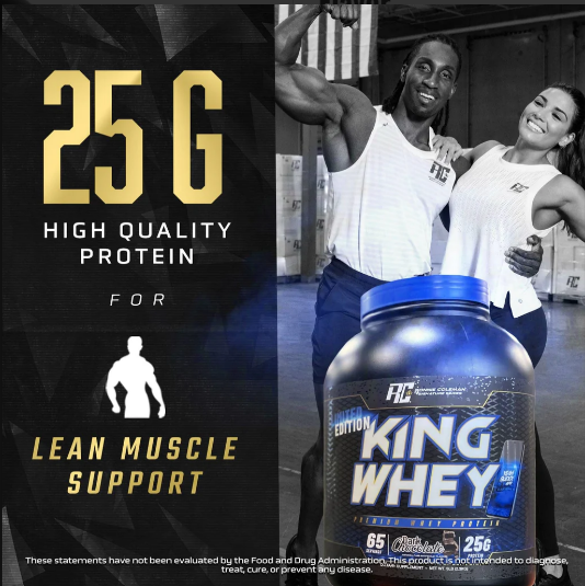 RCSS - King Whey Premium Protein - BLACK Edition