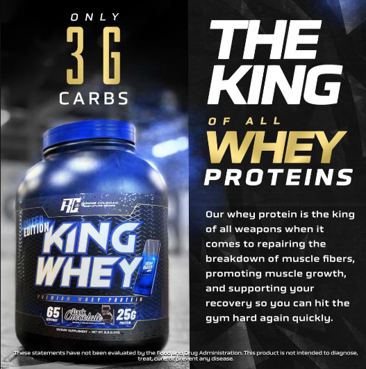 RCSS - King Whey Premium Protein - BLACK Edition