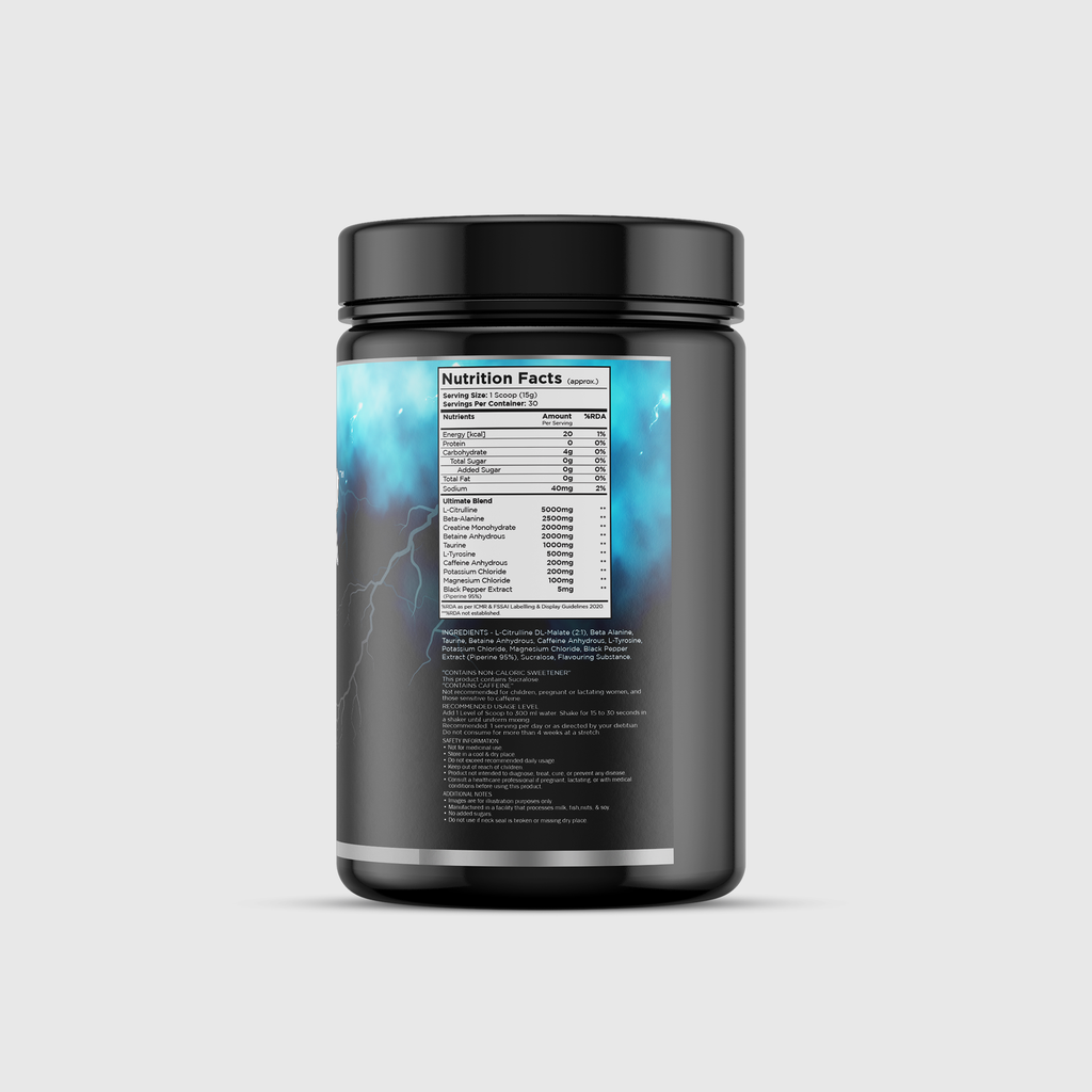 PWR1 Thunder Storm       Pre-Workout (30 servings)
