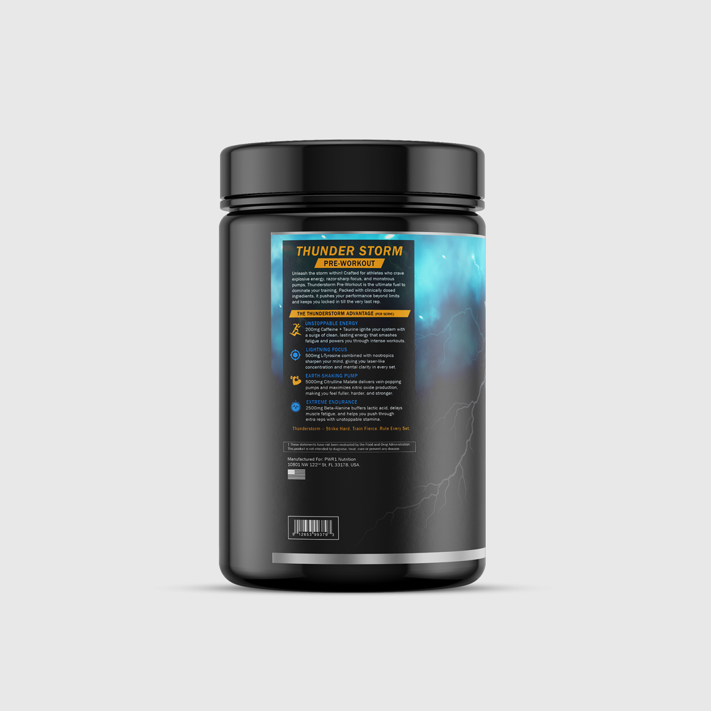 PWR1 Thunder Storm       Pre-Workout (30 servings)